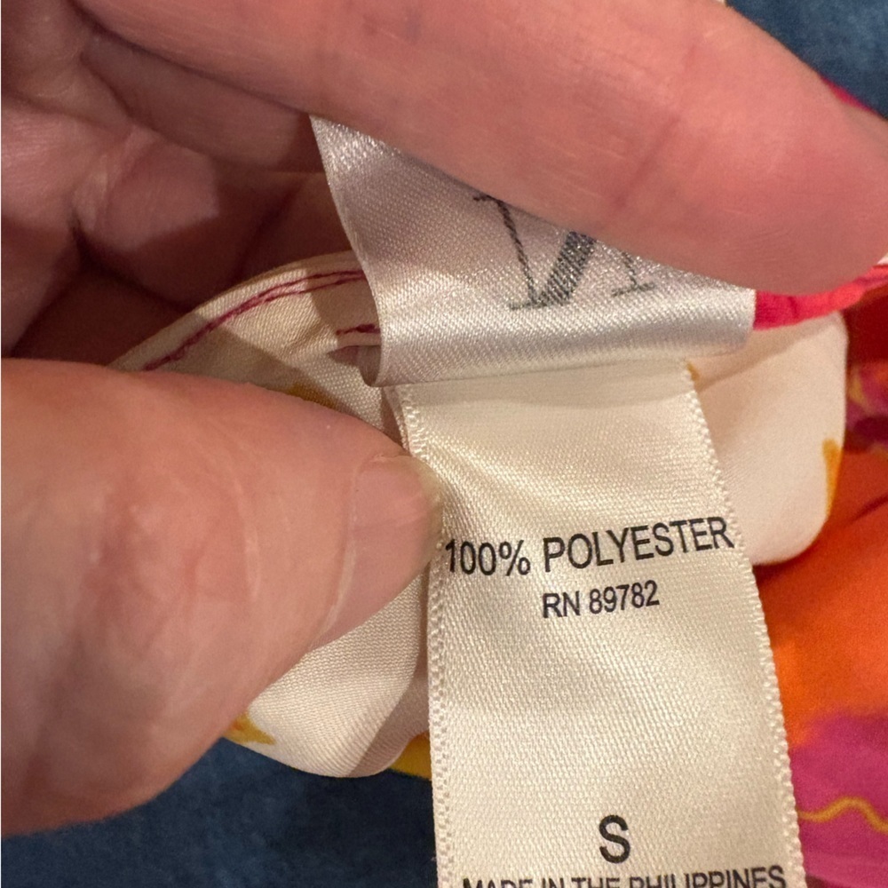 Natori slip dress floral midi sz S - Picture 4 of 4